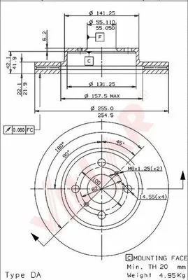 Brake Disc (628.1056)