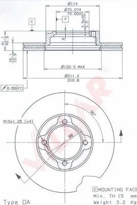 Brake Disc (628.1976)