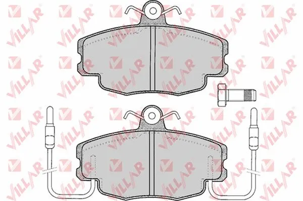 Brake Pad Set, disc brake (626.0220)