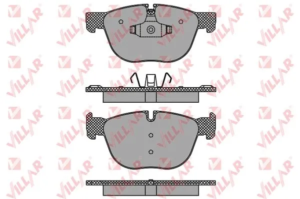 Brake Pad Set, disc brake (626.1496)