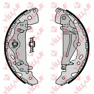 Brake Shoe Set (629.0864)