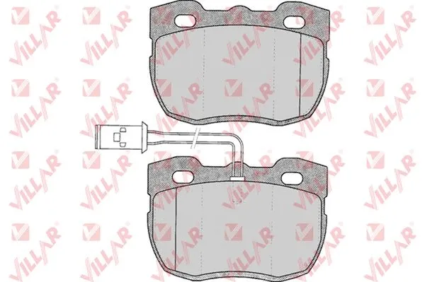 Brake Pad Set, disc brake (626.0324)