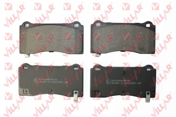 Brake Pad Set, disc brake (626.2268)