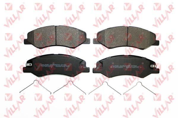 Brake Pad Set, disc brake (626.2197)