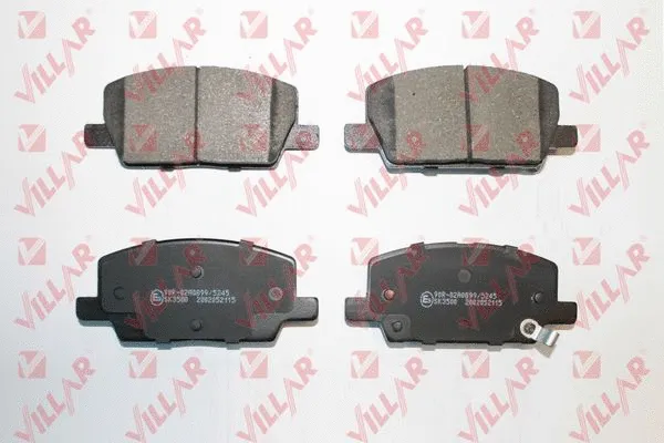 Brake Pad Set, disc brake (626.2115)