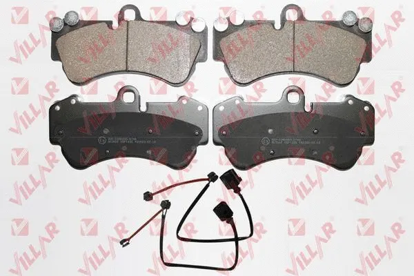 Brake Pad Set, disc brake (626.1226A)