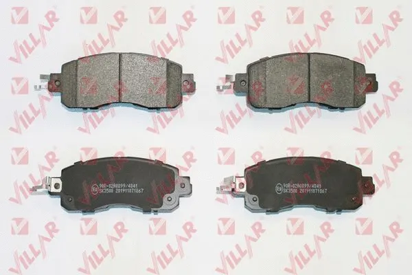 Brake Pad Set, disc brake (626.1867)