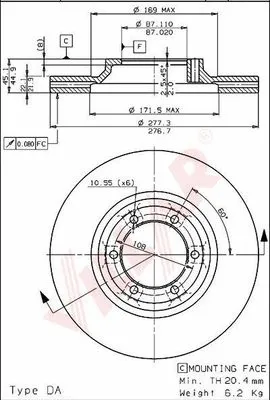 Brake Disc (628.1406)