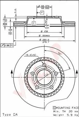 Brake Disc (628.1772)
