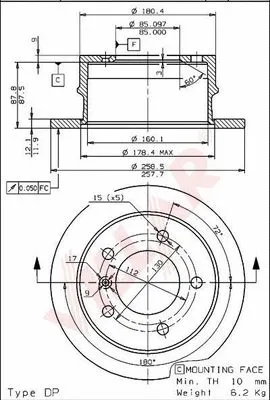 Brake Disc (628.0420)