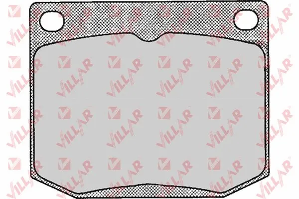 Brake Pad Set, disc brake (626.0150)