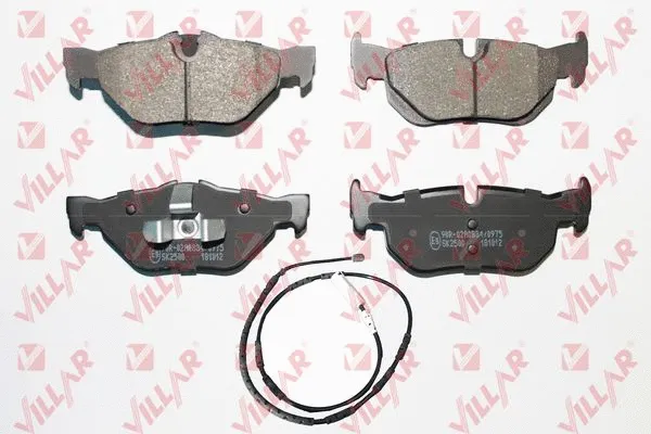Brake Pad Set, disc brake (626.1876B)