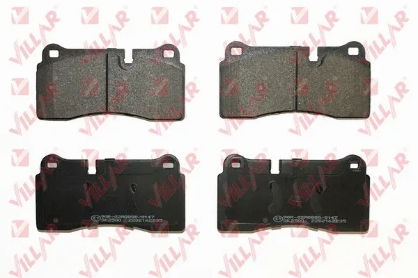 Brake Pad Set, disc brake (626.2235)