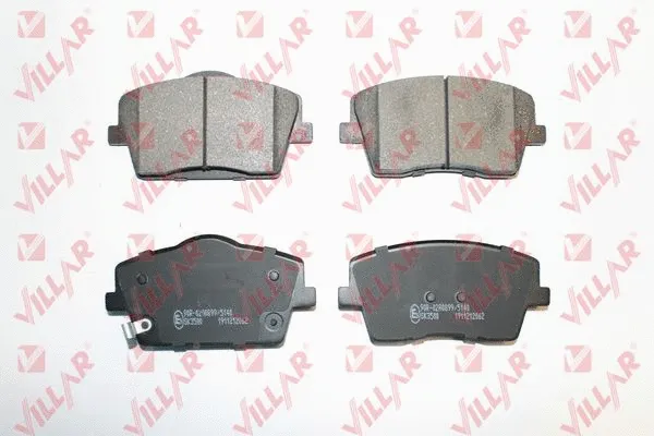Brake Pad Set, disc brake (626.2062)