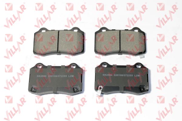 Brake Pad Set, disc brake (626.2255)