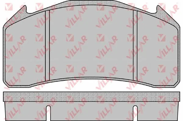 Brake Pad Set, disc brake (626.1177)