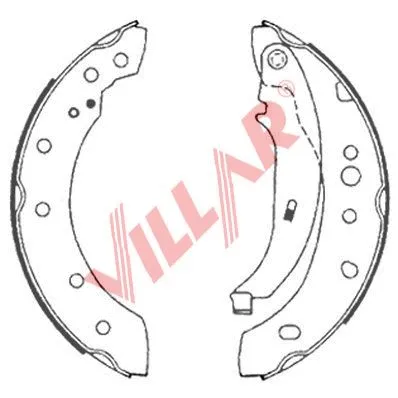 Brake Shoe Set (629.0894)
