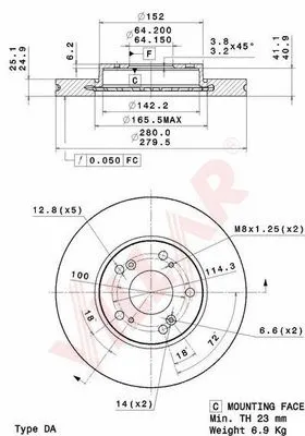 Brake Disc (628.2118)
