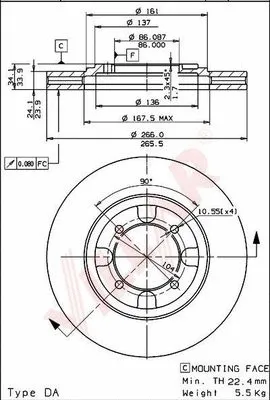 Brake Disc (628.1181)