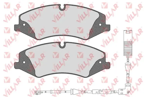 Brake Pad Set, disc brake (626.1600B)