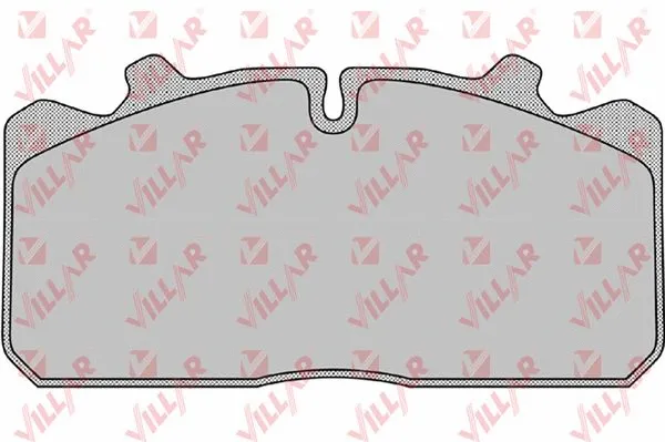 Brake Pad Set, disc brake (626.1170)
