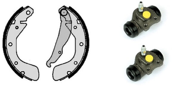 Brake Shoe Set (608.7921)