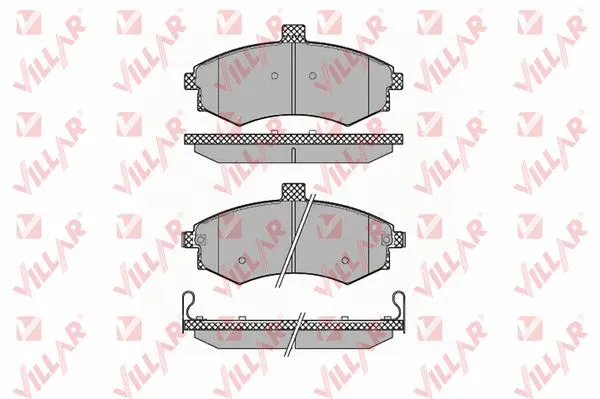 Brake Pad Set, disc brake (626.1374)