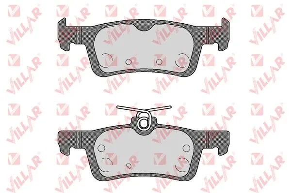 Brake Pad Set, disc brake (626.1929)