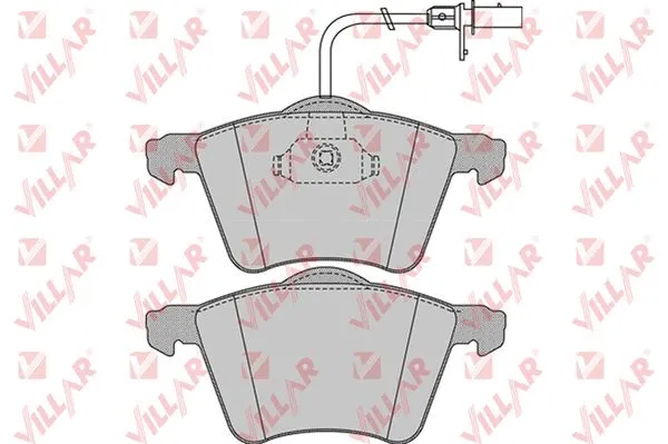 Brake Pad Set, disc brake (626.0975)