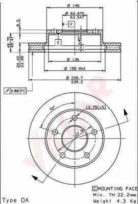 Brake Disc (628.1537)