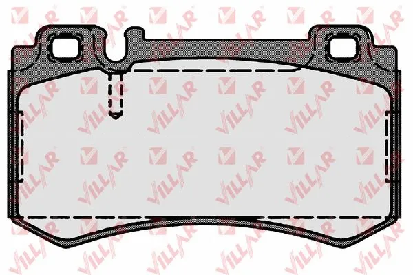 Brake Pad Set, disc brake (626.1719)