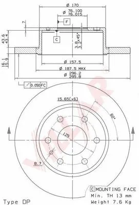 Brake Disc (628.2041)