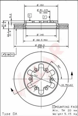 Brake Disc (628.1294)