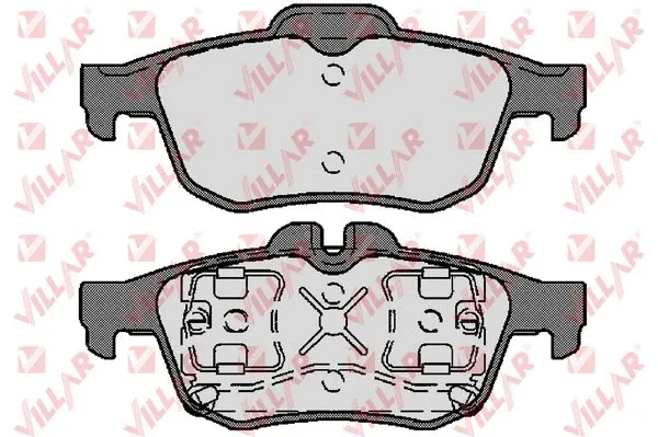 Brake Pad Set, disc brake (626.1761)