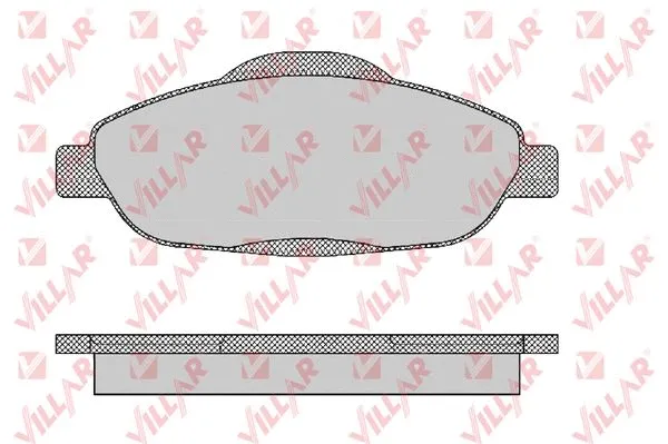 Brake Pad Set, disc brake (626.1471)