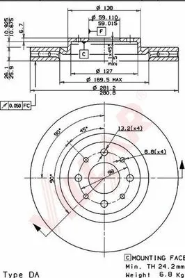 Brake Disc (628.1572)