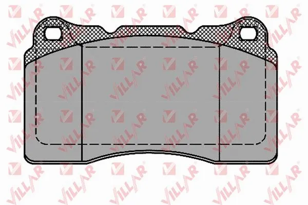 Brake Pad Set, disc brake (626.1394)