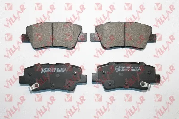 Brake Pad Set, disc brake (626.2219)