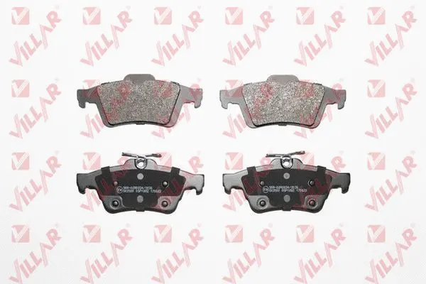 Brake Pad Set, disc brake (626.1882)