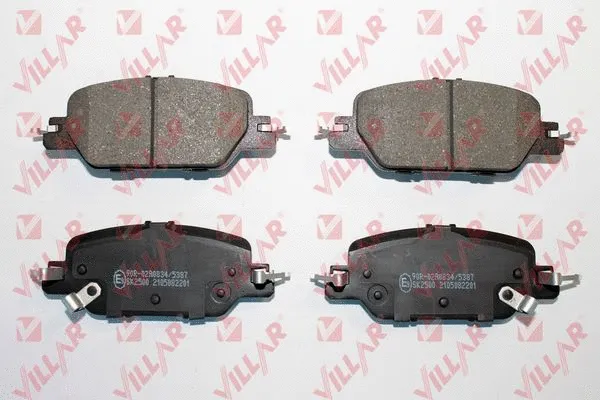 Brake Pad Set, disc brake (626.2201)