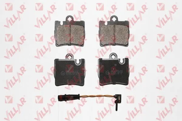 Brake Pad Set, disc brake (626.0900A)