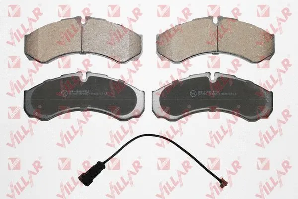 Brake Pad Set, disc brake (626.0955A)