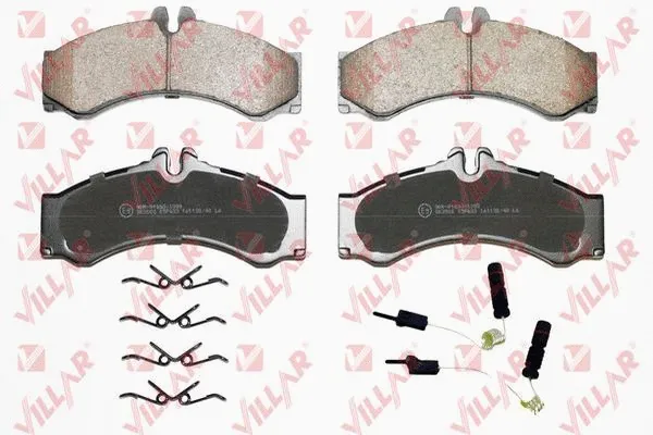 Brake Pad Set, disc brake (626.0633A)