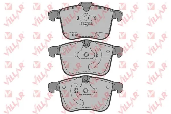 Brake Pad Set, disc brake (626.1244)