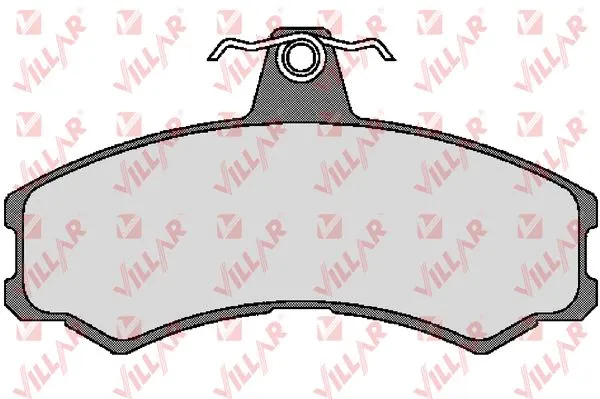 Brake Pad Set, disc brake (626.1763)