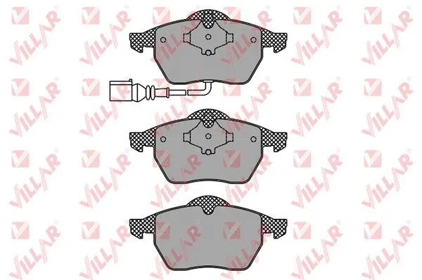 Brake Pad Set, disc brake (626.0969)