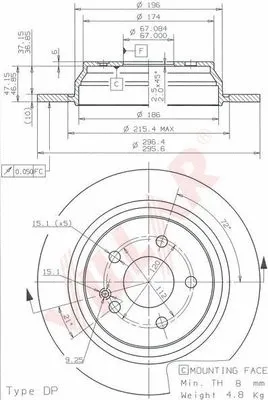 Brake Disc (628.1171)
