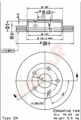 Brake Disc (628.1665)
