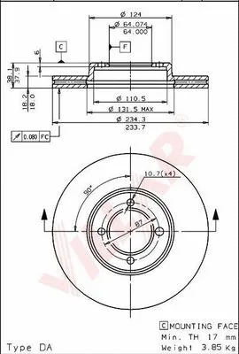 Brake Disc (628.1657)