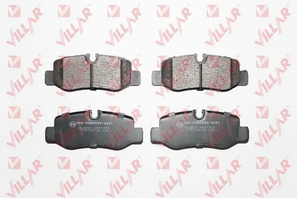 Brake Pad Set, disc brake (626.1905)